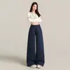 Naranja Infantil # Nuevo Otoño/Invierno Jeans de Pierna Ancha Perezosos para Mujer Cintura Alta Sueltos Adelgazantes Casual Versátil Pantalones de Longitud Completa