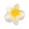 Pinza para el pelo de flor de huevo pequeña de 4 cm pinza de tiburón accesorios para el cabello más vendidos en Europa y Estados Unidos plato de flor de color degradado pinza para el pelo de cola de caballo alta