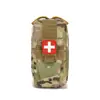 Nuevo kit de primeros auxilios táctico multifuncional portátil transfronterizo para senderismo al aire libre y uso de emergencia en el coche, bolsa de almacenamiento resistente al desgaste e impermeable