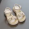 Sandalias Modernas para Niñas 2026 Nuevo Estilo de Verano para Niñas Pequeñas, Sandalias Deportivas para Bebés, Sandalias Suaves para Niños Grandes Estilo Princesa para la Playa