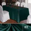 Mantel Rectangular para Eventos de Negocios de Hotel Diseño de Sala de Conferencias Mesa Larga Blanca Mesa de Banquete Tela para Mantel de Mesa