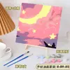 20*20 Pintura al Óleo Digital para Niños Lote Dibujos Animados Colorear Pintura al Óleo Animación Hecho a Mano Rellenado Pintura al Óleo Diy Colorear Pintura