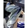 Pantalones Casuales de Secado Rápido Dopamine Wear de Primavera y Otoño para Hombre, Modernos, de Tres Rayas, Holgados, Rectos, Deportivos Americanos, tipo Paracaidista