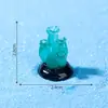 Paisagem em miniatura de comércio exterior transfronteiriço, pequeno coral que brilha no escuro, decoração de aquário oceânico, acessórios DIY, enfeites de garrafa ecológica