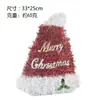 Árbol de Navidad de Producto Nuevo Transfronterizo Color Café Hombre de Jengibre Colgante de Tela Adornos Navideños Decoraciones para Montaje de Escenas Venta al por Mayor