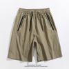 Pantalones Cortos de Seda de Hielo para Hombre Verano Ligeros de Secado Rápido Holgados Deportivos Marca de Moda Pantalones de Cinco Puntos para Hombre Tono Vibrante En Vivo Explosivo Pantalones Casuales