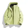 Chaqueta tres en uno nueva LuoTuo para hombres y mujeres, chaqueta de montañismo para exteriores a prueba de viento e impermeable, a prueba de frío