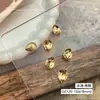 K9 Maillard Amarillo Claro Arte de Uñas Punta Inferior Diamante Multifacético Super Brillante Corazón Torcido Cuadrado Gordo Ángulo Recto Largo Diamante de Cristal Joyería para Arte de Uñas