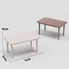 Mini Artificial DIY Miniatura Emenda Geladeira Café Chá de Leite Sofá Móveis Balcão Frutas Acessórios Série