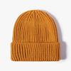 Gorro de Punto Liso sin Visera para Otoño e Invierno para Hombres y Mujeres, Acrílico Engrosado, Cálido, Protege Orejas, Adecuado para Viajar al Trabajo, Casual, Gorro Versátil