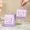 Caja de dulces para boda, recuerdo de boda, caja de regalo para compromiso, nueva caja de dulces con arte de pintura al óleo estilo europeo