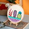 Bordado Poke Ruso Principiantes Empezando con Manualidades DIY Paquete de Materiales para Mostrar Poke Lana Poke Bordado Ledun Bordado Frotado