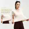 Camiseta de Lã Merino de Secagem Rápida, Antibacteriana e Amiga da Pele, Yoga ao Ar Livre, Fitness, Casual, Versátil, Gola Redonda, Estilo Esportivo, Manga Curta
