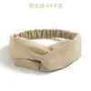 Diadema elástica cruzada europea y americana de Amazon, color sólido, tejida de algodón de gamuza, accesorios para el cabello para mujer, anillo para el cabello, tocado