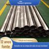 304 tubo de aço inoxidável ar condicionado condensador tubo industrial 316 costurado fluido de baixa temperatura tubo redondo 304 tubo de aço inoxidável