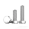 Tornillos de Acero Inoxidable 304 de Cabeza Hexagonal Exterior Tornillos de Cabeza Hexagonal Pernos Tornillería Tornillos M2M3M4M5M6M8