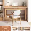 Mesa de Madeira Maciça Mesa para Estudo em Casa Mesa de Computador para Quarto Mesa de Estudo e Escrita para Estudante Mesa de Escritório Mesa Simples Moderna