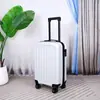 Estuche con Ruedas Nuevo Color Sólido Alto Valor Estilo Simple 20 pulgadas Gran Capacidad Candado de Combinación Maleta Maleta de Viaje Multifuncional