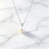 Collar de perlas Swarovski de una sola hebra de la Princesa Diana para mujer, perfectamente redondo, lujo ligero, sensación de alta gama, cadena para la clavícula, collar francés de lujo ligero