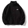 Chaqueta de Lana de Cordero de Moda para Hombre Abrigo de Algodón Otoño e Invierno Nuevo Casual Americano Holgado Cálido Chaqueta Retro 2024 Elegante