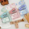 Grapadora Capibara Morandi Uso Estudiantil Mini Portátil Set Dibujos Animados Lindo Herramienta de Encuadernación Portátil