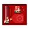 Set de Regalo de Negocio Año del Caballo, Taza Térmica, Souvenir Práctico, Regalo para Reunión Anual, Logo Personalizado, Regalo para Clientes