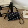 2026 Nuevo Bolso de Lunares Bolso Cruzado Estilo Coreano Estilo Sencillo para el Trabajo Diseño de Nicho Bolso de Hombro Versátil Bolso de Mujer Transfronterizo
