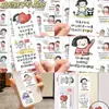 128 Adesivos Criativos para Elogiar Crianças, Dicas Motivacionais para Crianças, Decoração para Cadernos, iPads, Quartos, À Prova d'Água