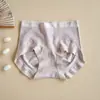 Calcinha feminina sem costura, cintura média, levanta bumbum, plus size, 100A antibacteriana, com forro de cogumelo reishi e seda de amoreira, modelo biquíni triangular, atacado