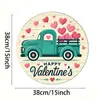 Colgantes de Madera para Puerta del Día de San Valentín en Forma de Corazón Temu de Venta Caliente Transfronteriza Decoración de Escena de Ambiente de Fiesta Señales al por Mayor