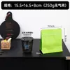 Bolsa de sellado de ocho lados con forma de cubo para granos de café, Bolsa de empaque de té recubierta de aluminio, Cremallera de fácil apertura, Bolsa para dulces de boda Multi-Flor Huangjing Betel Nut