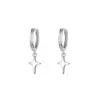 Pendientes de Estrella Fashion para Mujer, Diseño de Nicho de Alta Gama, Lujo Ligero, Temperamento Sencillo, Pendientes y Accesorios Versátiles para el Día a Día