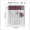 Pacote com 10 Unidades de Polimento para Manicure Estilo Russo, Polimento de Unhas, Remoção de Cutícula, Ferramenta de Polimento de Unhas em Aço Tungstênio, Cerâmica e Diamante