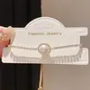 Pulseira Rombo com Coração Cravejada de Zircônia Imitação de Pérola, Estilo Luxo Leve, Pulseira Fashion e Única, Joia de Mão Exclusiva para Mulheres