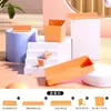 Prateleira de Armazenamento com Painel Perfurado Gancho Decorativo Magnético Adesivo de Furo Redondo Placa de Armazenamento de Metal DIY Cabide de Exibição de Mesa