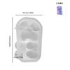 Molde de oso de cristal epoxi para manualidades, una variedad de pequeños animales, caramelos suaves, cubitos de hielo, molde de silicona de oso, venta directa de fábrica