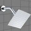 Cabezal de ducha para el hogar cabezal de ducha grande cabezal de ducha de lluvia acero inoxidable cabezal único grande para baño cabezal de ducha supercargado accesorios de boquilla