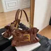 Bolsas de Mujer Transfronterizas 2026 Nueva Moda Coreana Bolso Nube Plegado Gran Capacidad Bolso de Hombro Cruzado para Axila Moderno