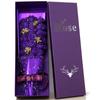 Regalo para Esposa, Novia, Mejor Amiga, Madre, Ramo de Caja de Regalo de 33 Flores de Jabón de Rosa de Gasa Flores Hechas a Mano