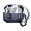 Adecuado para funda protectora Airpodspro3, funda protectora Apple AirPods de 4ª generación, soporte para teléfono móvil, tapa abatible, funda para auriculares