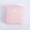 Bolsa de algodón directa de fábrica bolsa de almacenamiento de toallas sanitarias para el día y la noche de las niñas portátil para la menstruación bolsa de almacenamiento de toallas sanitarias