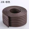 Almohadilla de Esponja Anticolisión Parachoques de Espuma Suave Pegatina de Pared Tira Anticolisión Ensanchada Engrosada Tira Protectora Borde de Repisa de Ventana Esquina de Pared