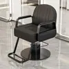 Silla de peluquería, silla de salón, silla de barbero, silla para cortar el pelo, ajustable y giratoria, con reposabrazos de acero inoxidable, del fabricante de sillas de barbero