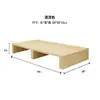 Taburete de Madera Maciza Reposapiés Escalón Reposapiés Piano Oficina Pedal de Pie Alfombrilla Antideslizante para Cocina Base Elevadora