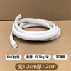 Tira de Borde Suave de PVC Autoadhesivo Pu Estilo Francés para Decoración de Puertas con Arco Curvo Borde de Pared de Fondo Estilo Europeo Línea de Yeso