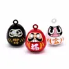 Sino Japonês Damo Yin Yang Shi Yushou Sino do Templo Kaiyun pingente acessórios de metal corda para pendurar Sino de Balanço Sino