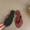 Chanclas planas estilo hada estilo francés para mujer, nuevo modelo de verano 2026, de moda, casual, versátiles, sandalias de dedo