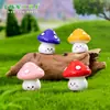Materiales para terrarios de musgo, decoraciones creativas y lindas de setas pequeñas, accesorios de paisajismo DIY, adornos pequeños para botellas ecológicas
