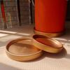 Cerámica Simple Escandinava para el Hogar Material Maceta Recta Bandeja Dorada Grande Creativa Elegante Venta al por Mayor