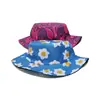 Sombrero de Sol de Estilo Japonés Coreano de Moda Versátil Transfronterizo AliExpress Nuevo de Verano para Niños Sombrero de Pescador con Flores